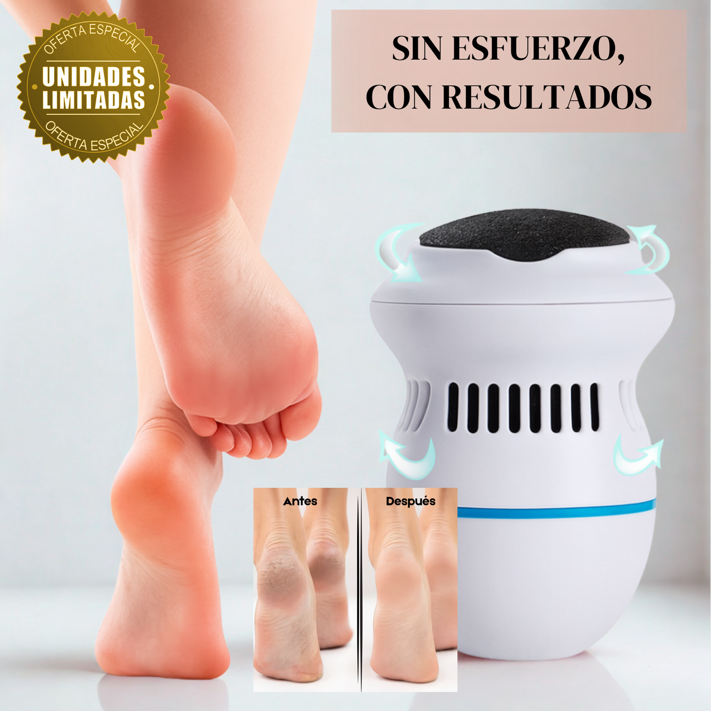 Lima Eléctrica para Cuidar tus Pies de Forma Sencilla