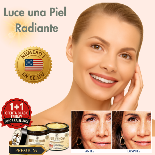 1+1 Crema Reparadora Premium Veneno de Abeja 🐝