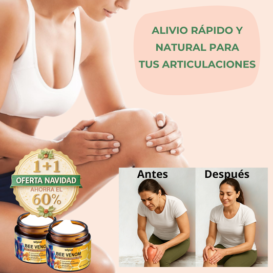 1+1 Crema para Articulaciones de Veneno de Abeja 🐝